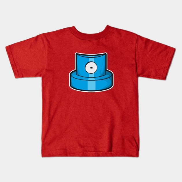 Blue cap Kids T-Shirt by manuvila